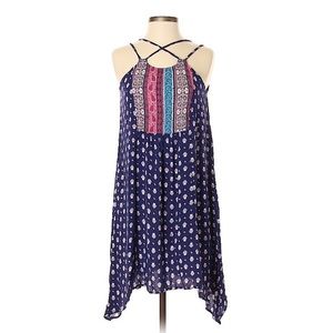 Pink Rose Casual Dress